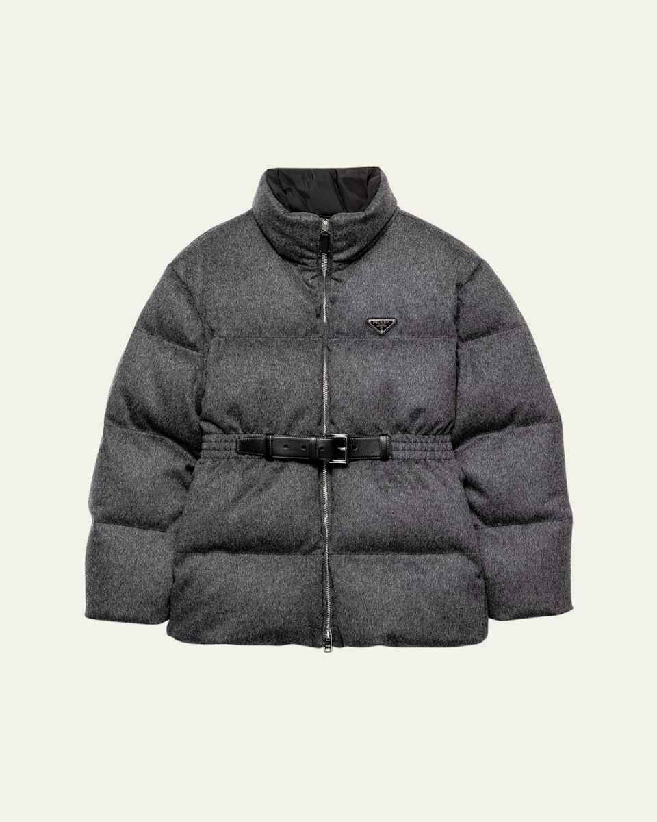 Belted Puffer Jacket